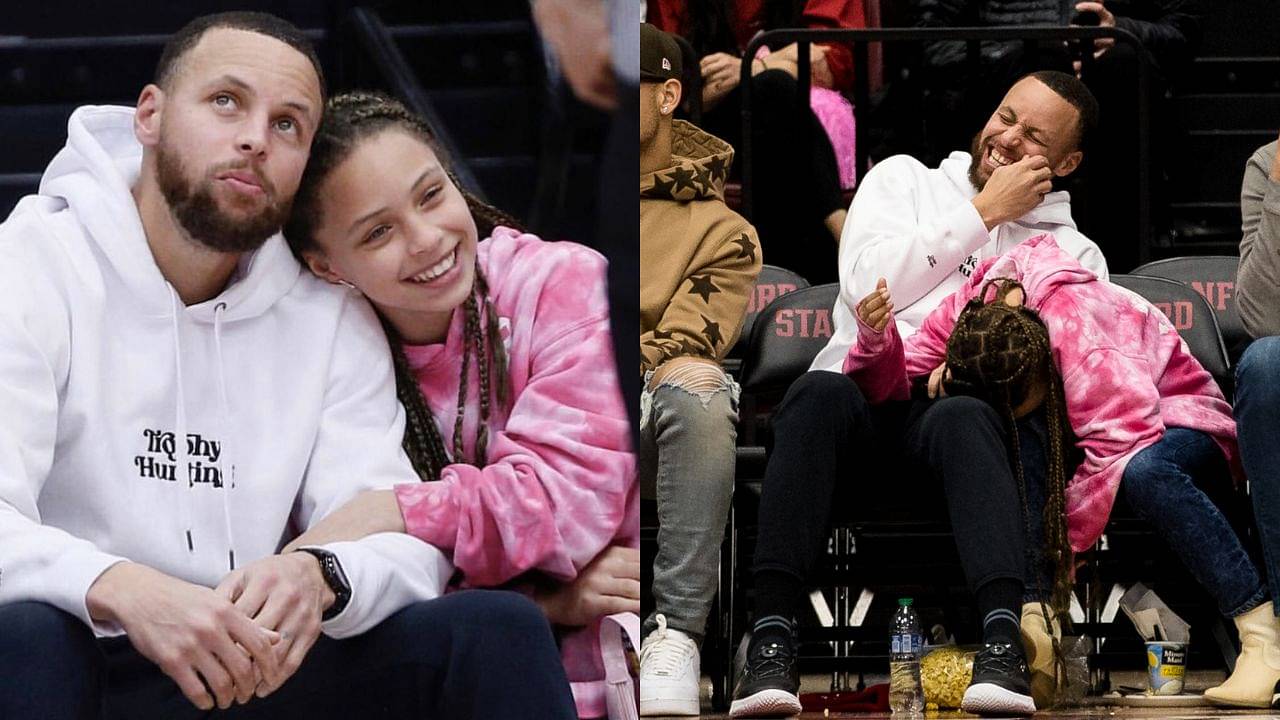 Stephen Curry, Along With Daughter Riley, Misses All-Star Festivities To  Watch God-Sister Cameron Brink Take Down USC - The SportsRush
